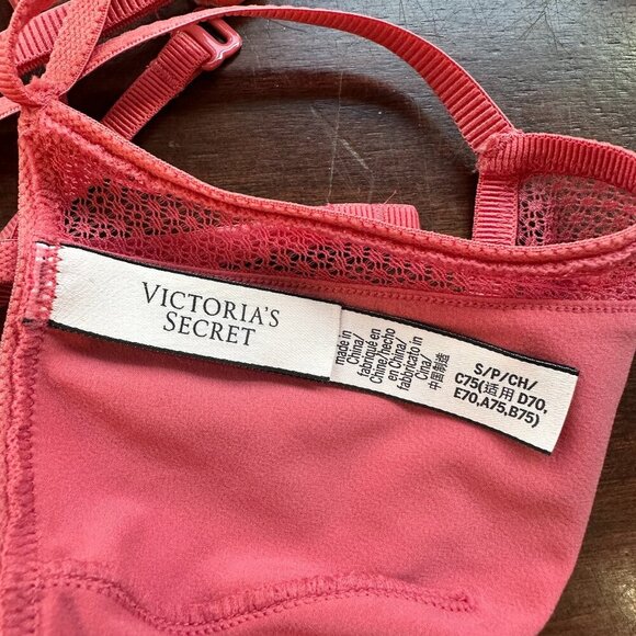VICTORIA'S SECRET Super Strappy Back Mesh Bralette Bra Top Size Small - Picture 8 of 8